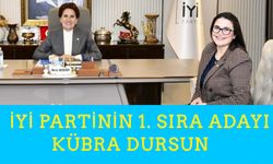 KARABÜK İYİ PARTİ BİRİNCİ SIRA ADAYI KÜBRA DURSUN